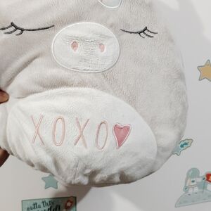 Squishmallows Gray and White Unicorn Plush